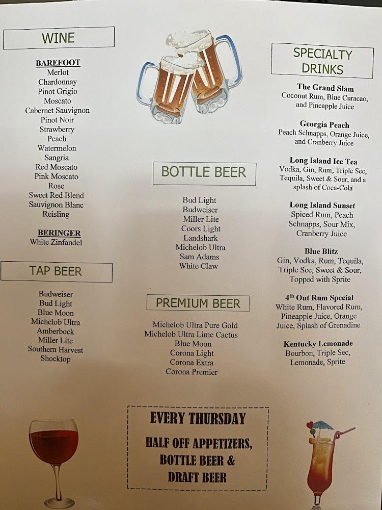The 4th Out Menu image 1